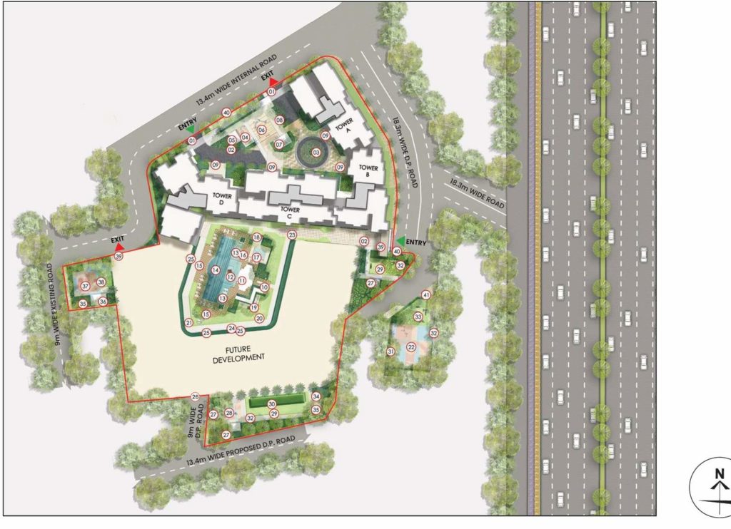 Raymond floor plan